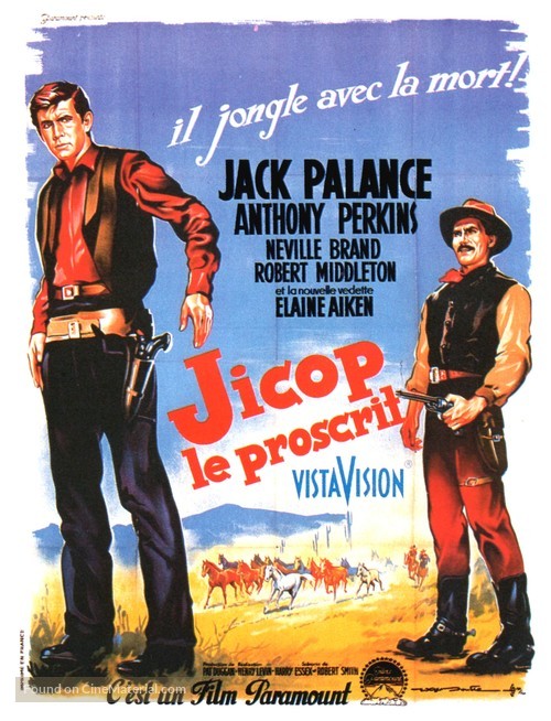The Lonely Man - French Movie Poster