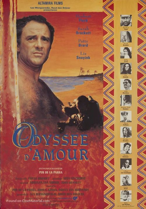 Odyss&eacute;e d&#039;amour - Dutch Movie Poster