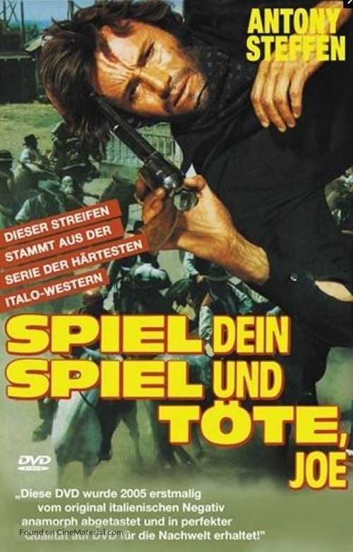 Un uomo chiamato Apocalisse Joe - German DVD movie cover