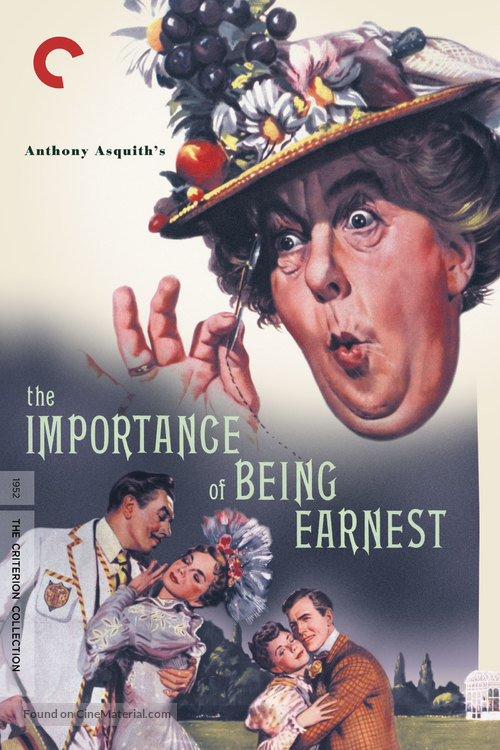 The Importance of Being Earnest - DVD movie cover