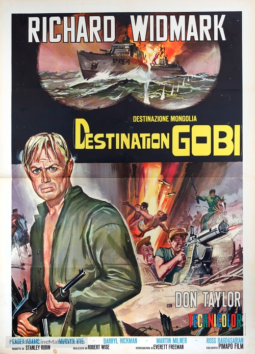 Destination Gobi - Italian Movie Poster