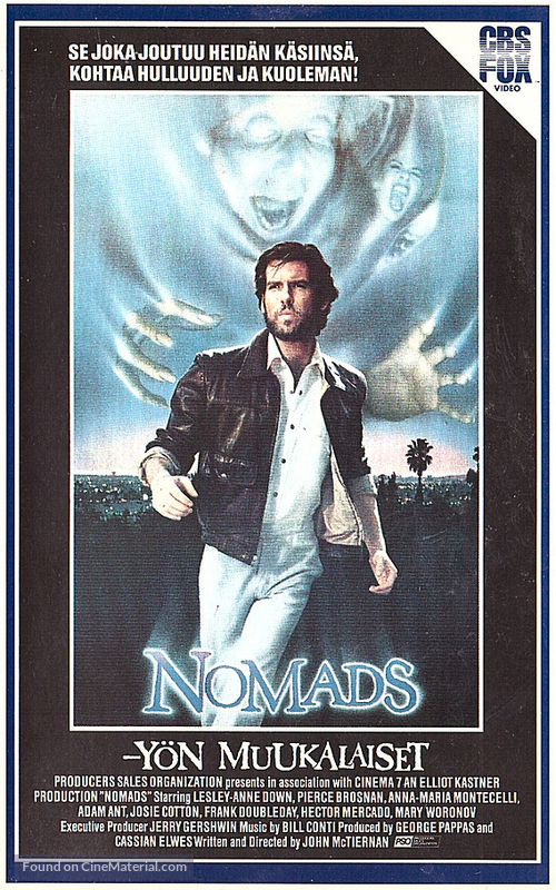 Nomads - Finnish VHS movie cover