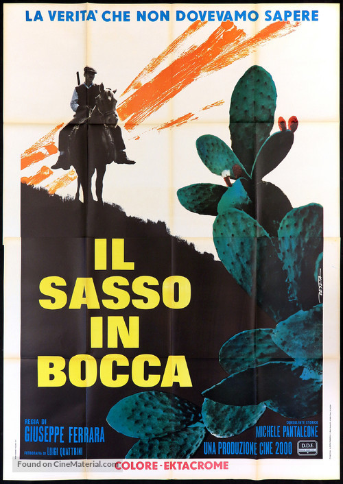 Il sasso in bocca - Italian Movie Poster