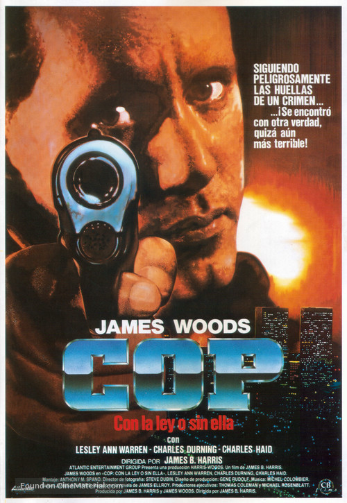 Cop - Spanish Movie Poster