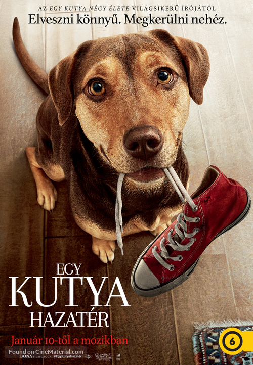 A Dog&#039;s Way Home - Hungarian Movie Poster