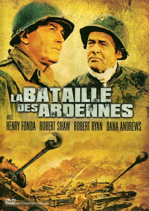 Battle of the Bulge - French Movie Cover