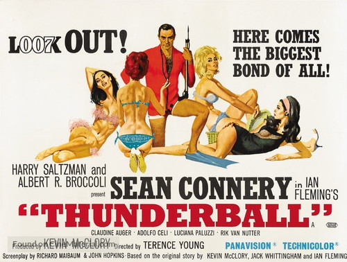 Thunderball - British Movie Poster