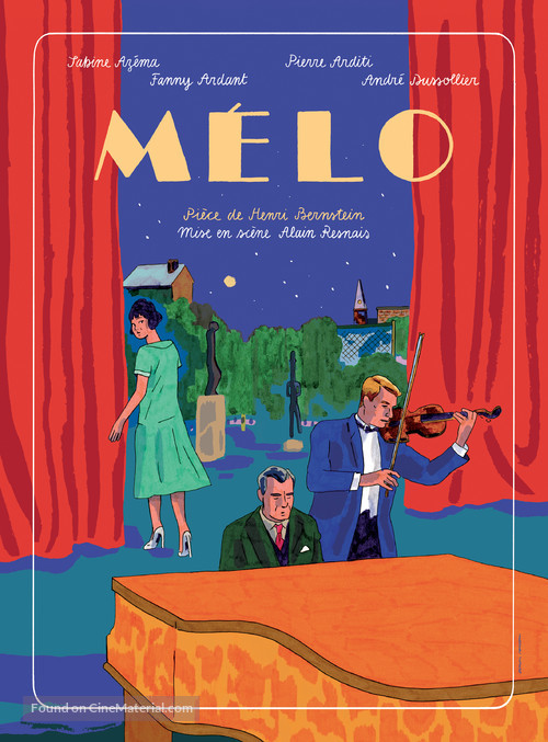 M&eacute;lo - French Movie Cover