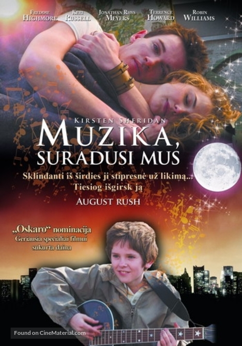 August Rush - Lithuanian VHS movie cover