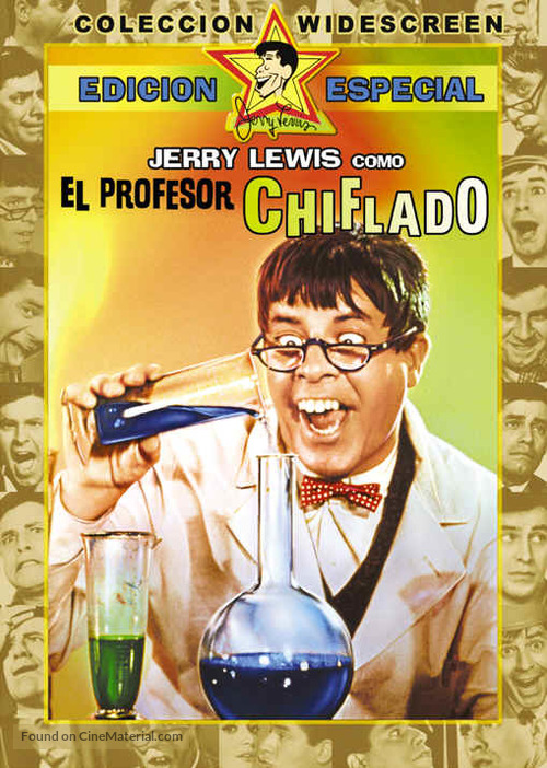 The Nutty Professor - Argentinian DVD movie cover