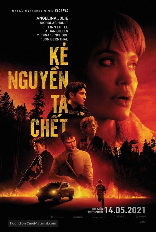 Those Who Wish Me Dead - Vietnamese Movie Poster