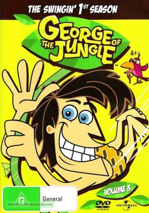 &quot;George of the Jungle&quot; - Australian DVD movie cover