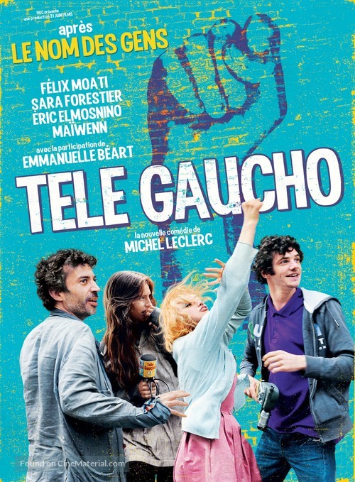 T&eacute;l&eacute; Gaucho - French Movie Poster