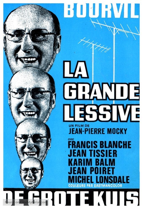 Grande lessive - Belgian Movie Poster