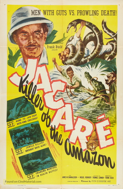 Jacar&eacute; - Re-release movie poster