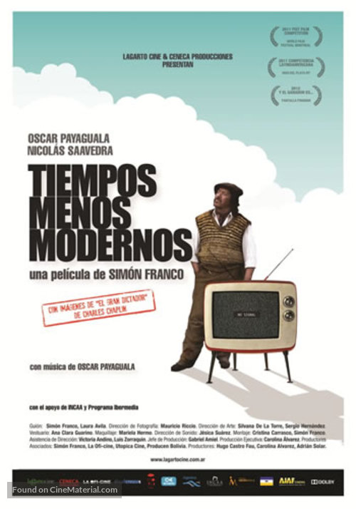 Tiempos menos modernos - Argentinian Movie Poster