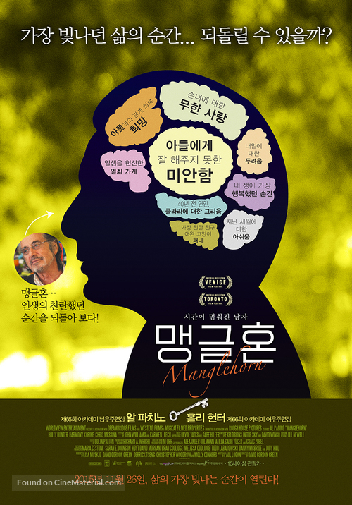 Manglehorn - South Korean Movie Poster