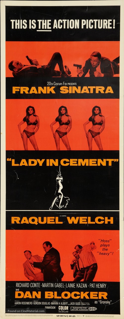 Lady in Cement - Movie Poster