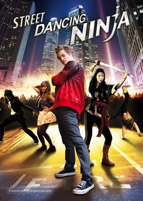 Dancing Ninja - French DVD movie cover