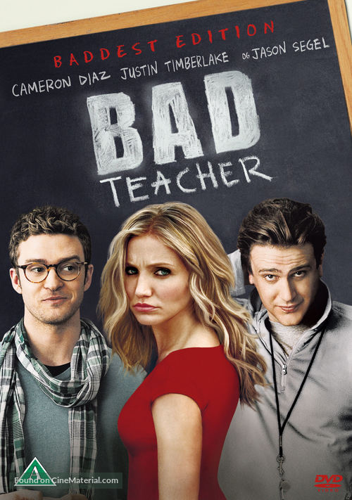 Bad Teacher - Danish DVD movie cover