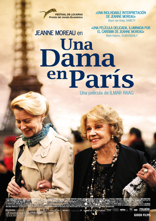 Une Estonienne &agrave; Paris - Spanish Movie Poster