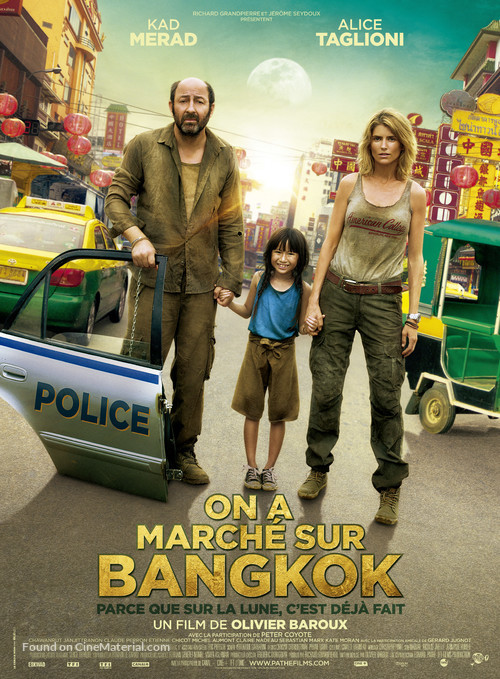 On a march&eacute; sur Bangkok - French Movie Poster