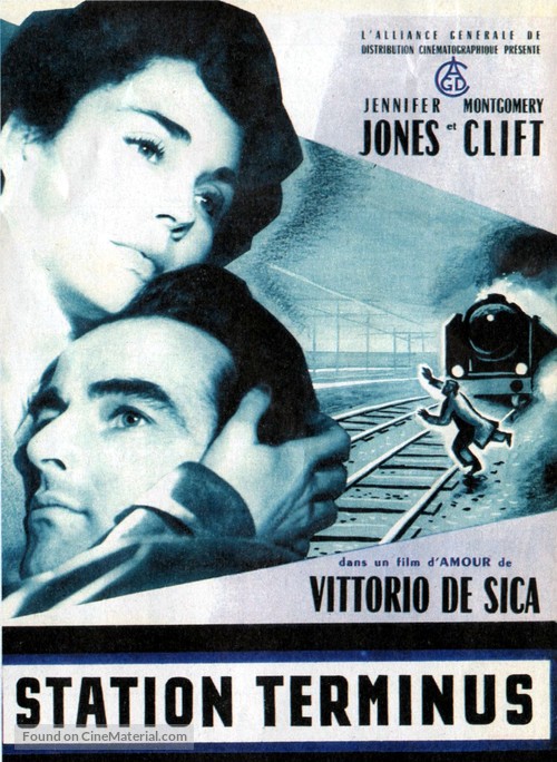 Stazione Termini - French Movie Poster