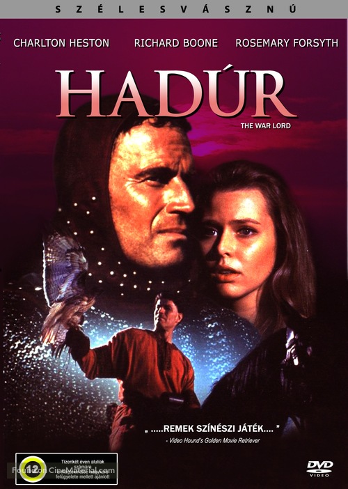 The War Lord - Hungarian DVD movie cover