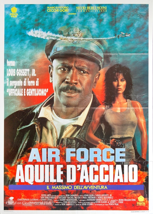 Aces: Iron Eagle III - Italian Movie Poster