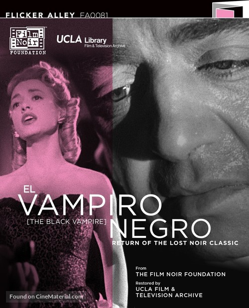 El vampiro negro - Blu-Ray movie cover