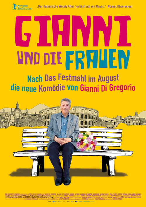 Gianni e le donne - German Movie Poster