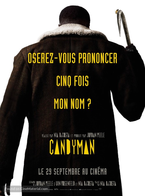 Candyman - French Movie Poster