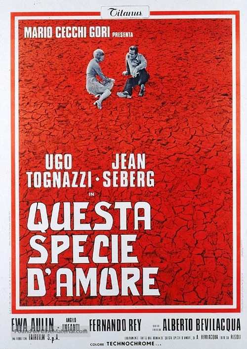 Questa specie d&#039;amore - Italian Movie Poster