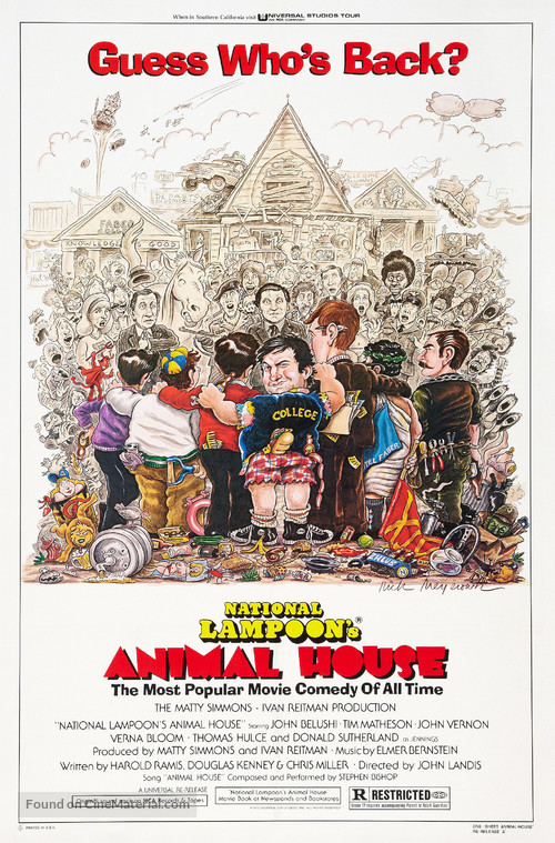 Animal House - Re-release movie poster