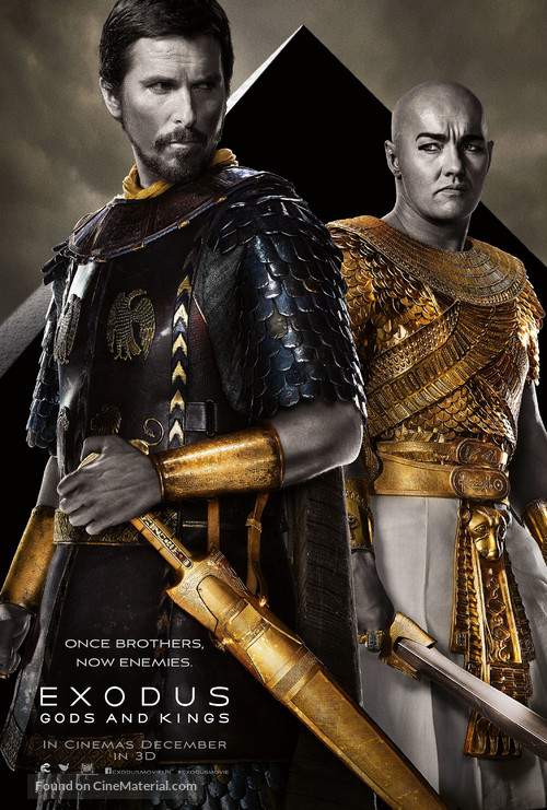 Exodus: Gods and Kings - British Movie Poster