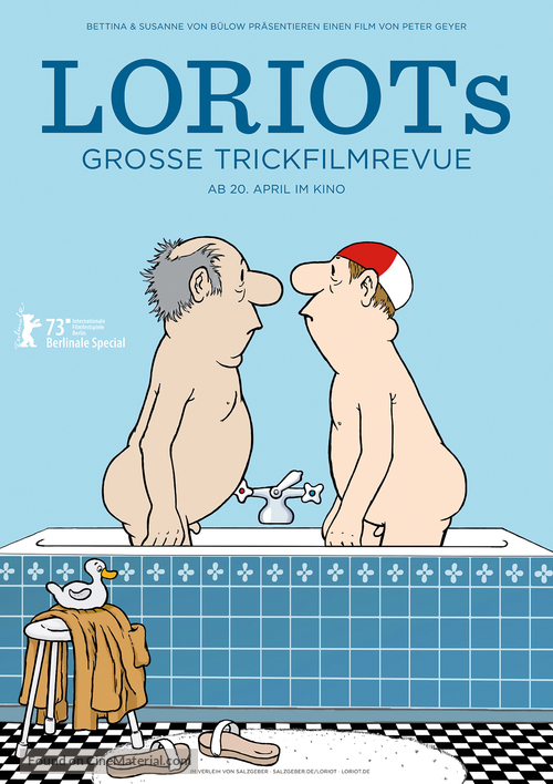 Loriots gro&szlig;e Trickfilmrevue - German Movie Poster