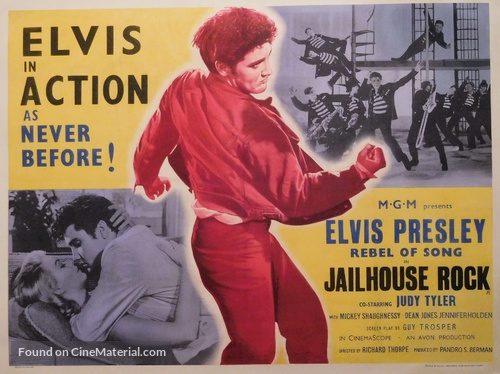 Jailhouse Rock - British Movie Poster