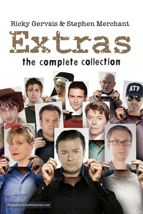 &quot;Extras&quot; - DVD movie cover