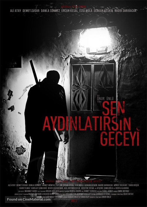 Sen aydinlatirsin geceyi - Turkish Movie Poster