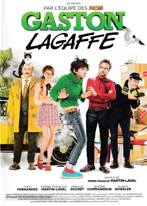 Gaston Lagaffe - French DVD movie cover