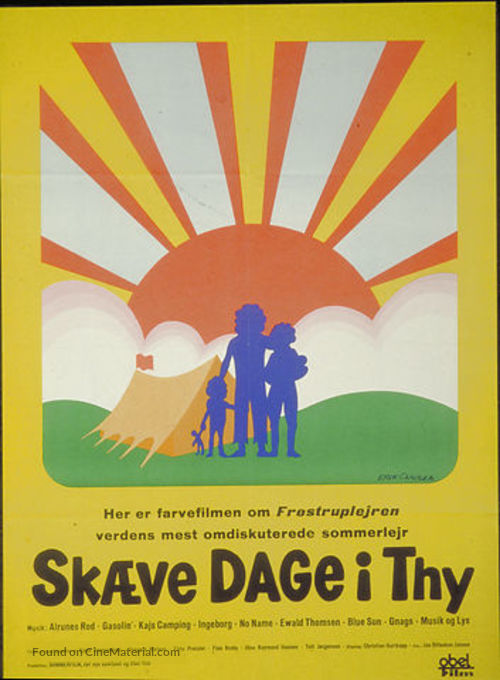 Sk&aelig;ve dage i Thy - Danish Movie Poster