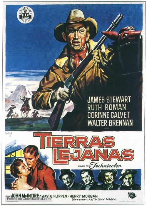 The Far Country - Spanish Movie Poster