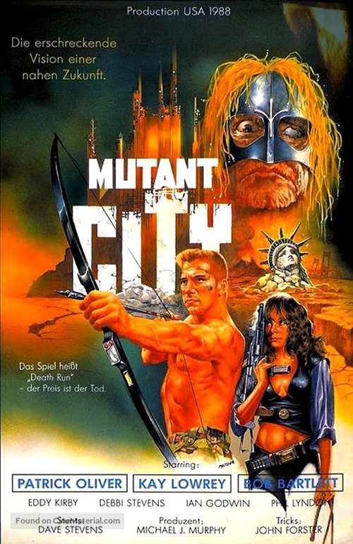 Death Run - German Movie Poster