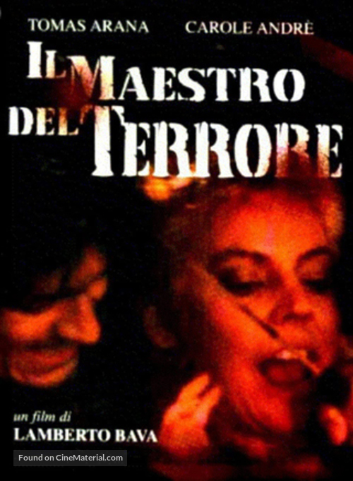 &quot;Alta tensione&quot; Il maestro del terrore - Italian Movie Cover