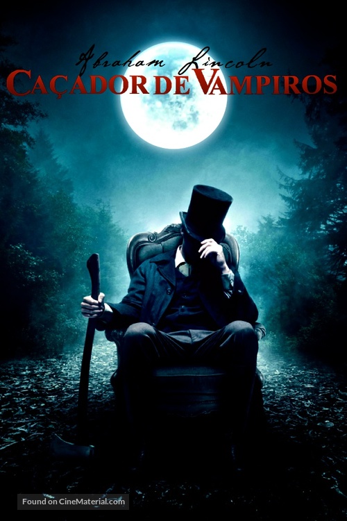 Abraham Lincoln: Vampire Hunter - Brazilian DVD movie cover