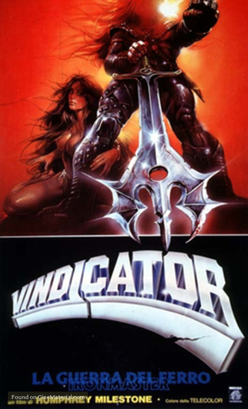 La guerra del ferro - Ironmaster - Italian Movie Poster