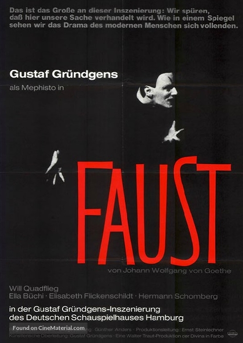 Faust - German Movie Poster