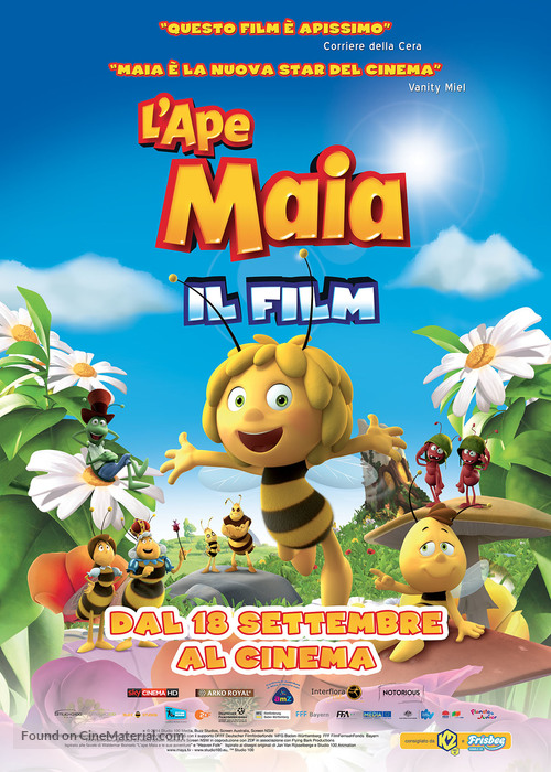 Maya the Bee Movie - Italian Movie Poster