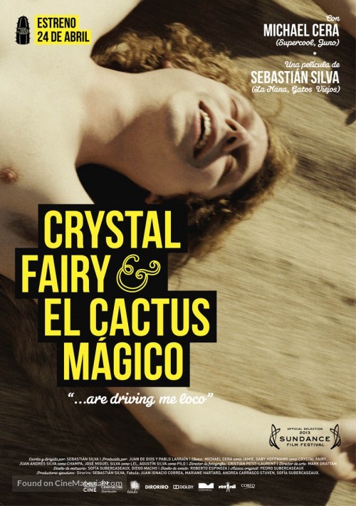 Crystal Fairy y el Cactus M&aacute;gico - Chilean Movie Poster