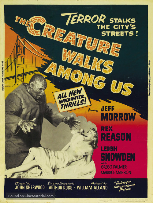 The Creature Walks Among Us - Movie Poster